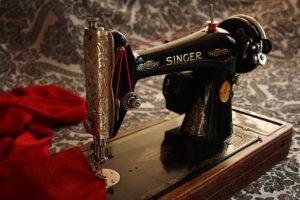 antique sewing machine
